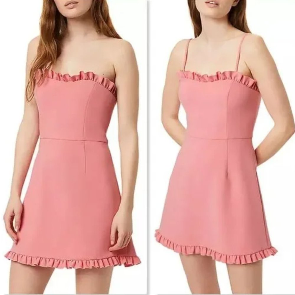 French Connection Whisper Frill Dress